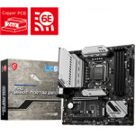 MSI Socket INTEL LGA1200 11th/10th GEN, CS INTEL B560, 4 DIMM SOCKETS DDR4, HDMI/DP, LAN 2.5G, WIFI, MICRO-ATX, 3YW. - (B560M MORTAR WIFI)
