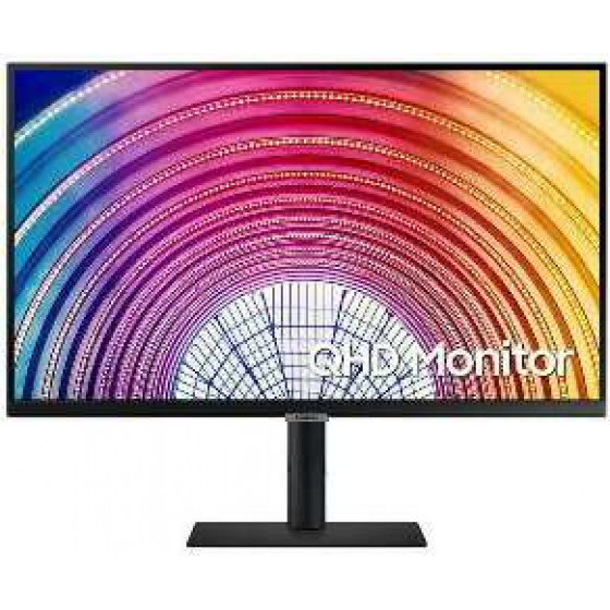 SAMSUNG Monitor LCD TFT QHD IPS LED, 27inch, 16:9, 300 CD/M2, 1000:1, 5MS, 2560x1440, HDMI v1.4/DP v1.2/HP OUT, 75HZ, BEZELESS, FREESYNC, HDR10, USB HUB, HAS, TILT, PIVOT, SWIVEL, 3YW. - (LS27A600NWUXEN)