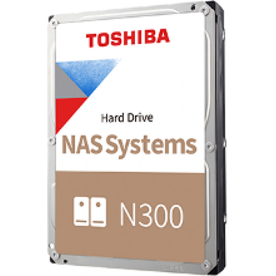 Toshiba HDD 3.5iinch 4TB NAS N300 SATA3, 7200 RPM, CACHE 128 MB, 3YW. - (HDWG440UZSVA)