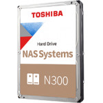 Toshiba HDD 3.5iinch 6TB NAS N300 HDWG640UZSVA, SATA3, 7200 RPM, CACHE 128 MB, 3YW. - (HDWG640AUZSVA)