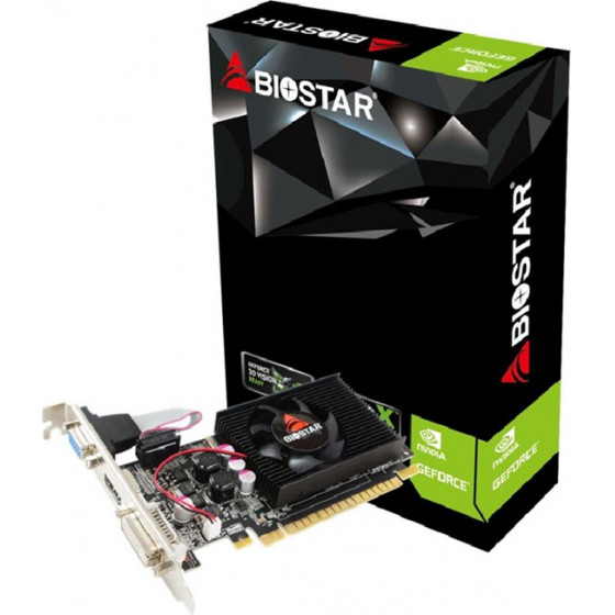 Biostar VGA GeForce G210 , DDR3 1GB, 64bit - (VN2103NHG6-TB1RL-BS2)