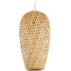 GloboStar SAN TROPEZ Vintage �������� ��������� ������ �������� 1 x E27 ���� ������ Bamboo �19 x �42cm - (00764)