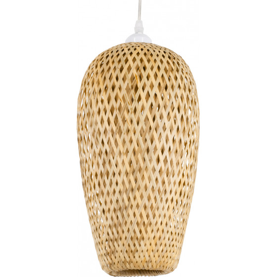 GloboStar SAN TROPEZ Vintage �������� ��������� ������ �������� 1 x E27 ���� ������ Bamboo �19 x �42cm - (00764)