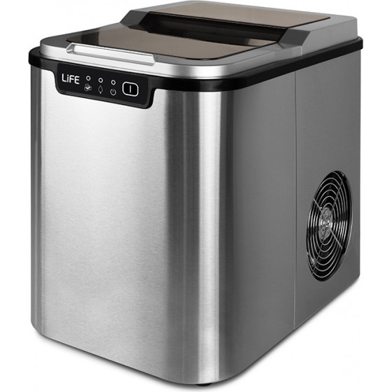 Life On The Rocks ice maker with ss housing