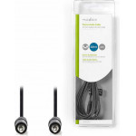 NEDIS CAGB22000BK20 Stereo Audio Cable 3.5 mm Male - 3.5 mm Male 2.0m Black