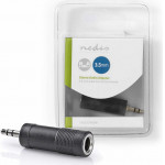 NEDIS CAGB22935BK Stereo Audio Adapter 3.5 mm Male - 6.35 mm Female Black
