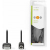 NEDIS CCGB60100BK20 USB 2.0 Cable A Male - B Male 2.0 m Black