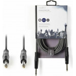 NEDIS COTH23000GY50 Unbalanced Audio Cable 6.35 mm Male - 6.35 mm Male 5.0 m Gre