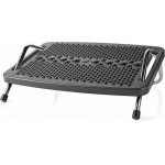 NEDIS ERGOFR200BK Feetrest ergonomic Metal Black