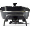 NEDIS FCSP110EBK40 Electric Skillet Pan, 40 cm, Thick-cast Aluminium Body