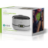 NEDIS JECL110WT Ultrasonic Jewellery Cleaner, 600 ml Capacity, Digital Timer