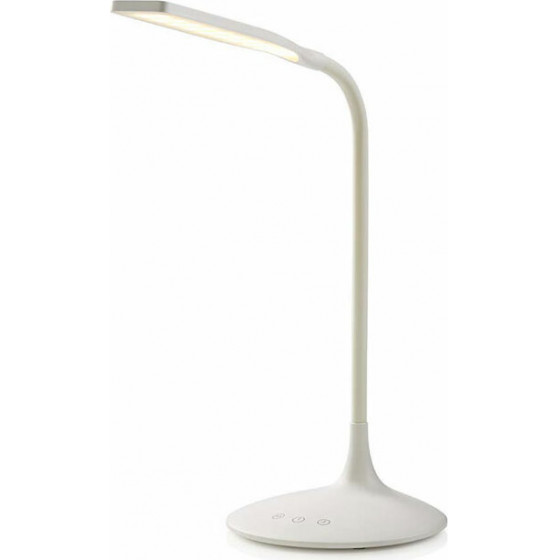 NEDIS LTLG3M1WT2 Dimmable LED Table Lamp, Touch control, 3 light modes, Recharge