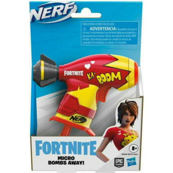 Hasbro Nerf Microshots: Fortnite - Micro Bombs Away! (F0458)