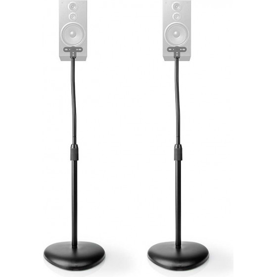 Nedis SPMT2750BK Speaker Mount Universal Stand 4.5kg ABS / Steel Black