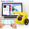 Keyestudio desk bit mini car , ��� Micro:bit STEM - (KS4026)