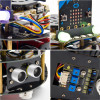 Keyestudio mini smart turtle car , ��� Micro:bit STEM - (KS4024)