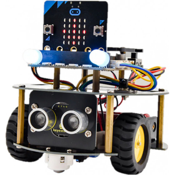 Keyestudio mini smart turtle car , ��� Micro:bit STEM - (KS4024)