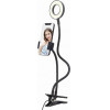 Gembird selfie ring light with phone holder - (LED-RING4-PH-01)