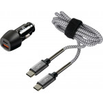 Lampa ��������� �������� �� 2 USB ��� ������� �������� ��� ������������ 100cm �ype-c kit pro 18W 12/24V - (38715)