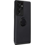 Senso ring Samsung S21 Ultra black backcover - (SERSAMS21UB)