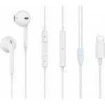 Celebrat earphones �� ��������� G17, Lightning, 1.2m, ����� - (G17-WH)