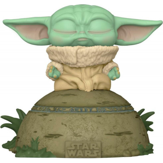 Funko Pop! Deluxe: Mandalorian - The Child Using The Force # Vinyl Figure
