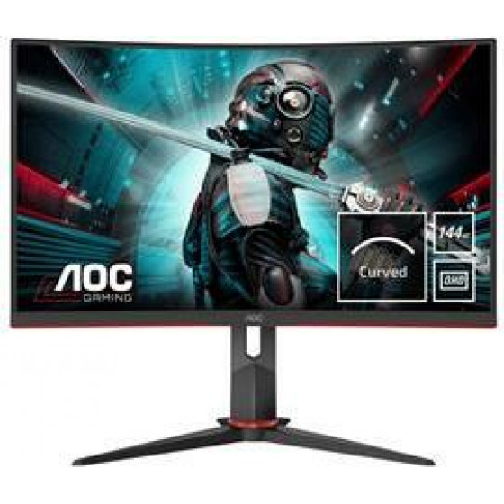 AOC Gaming computer monitor 27 2560 x 1440 pixels Quad HD LED Black - (CQ27G2U/BK)
