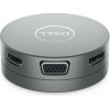 Dell DA310 Wired USB 3.2 Gen 2 (3.1 Gen 2) Type-C Silver - (470-AEUP)