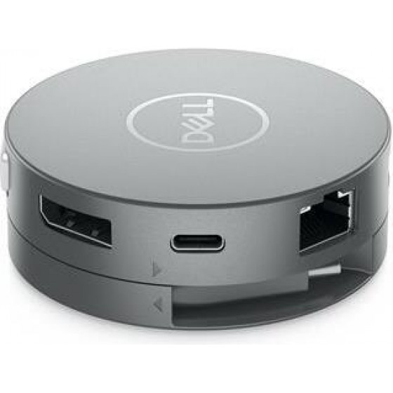 Dell DA310 Wired USB 3.2 Gen 2 (3.1 Gen 2) Type-C Silver - (470-AEUP)