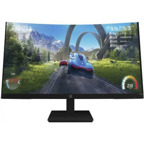 HP X32c 31.5 1920 x 1080 pixels Full HD Black - (33K31E9)