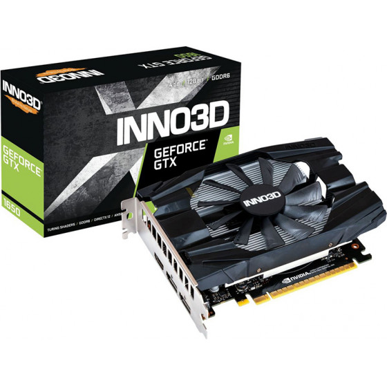 Inno3D GeForce GTX 1650 4GB Compact GDDR6 - (N16501-04D6-1177VA19)