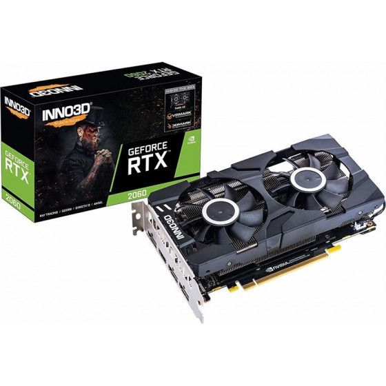 Inno3D GeForce RTX 2060 Twin X2 6GB GDDR6 - (N20602-06D6-1710VA15)