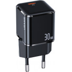 Usams ��������� ������ T45, USB Type-C, Super Si, PD, QC, 30W, ������ - (CC148TC01)