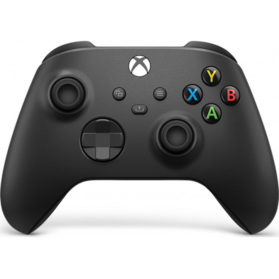 Microsoft Wireless Controller XBOX Carbon Black - (QAT-00002)