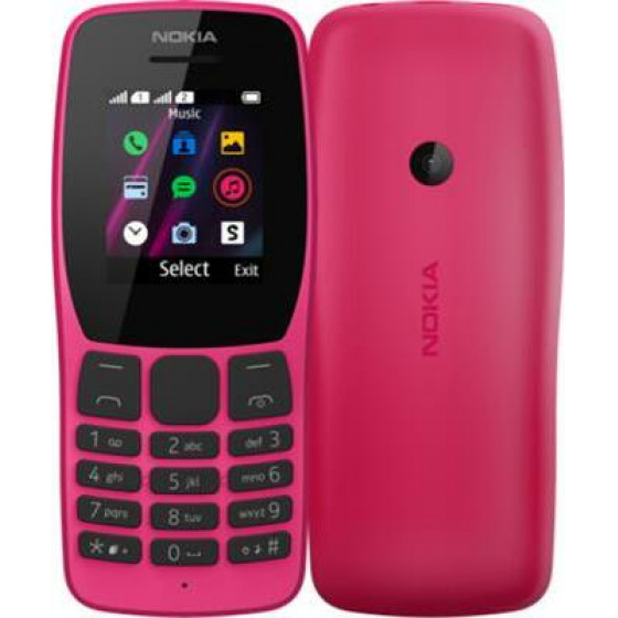 Nokia 110 DS Pink - (16NKLP01A03)