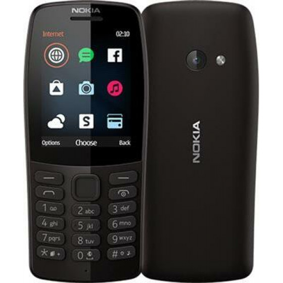Nokia 210 DS Black - (16OTRB01A08)