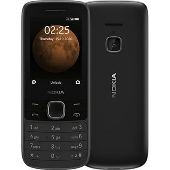 Nokia 225 4G DS Charcoal - (16QENB01A23)