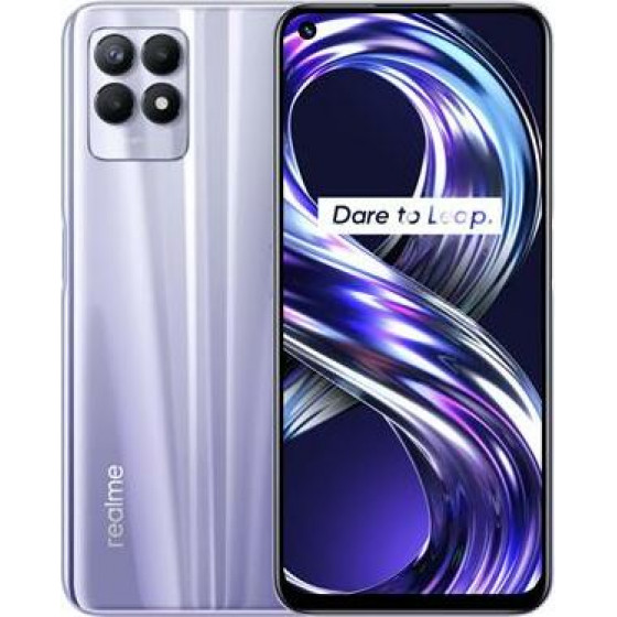 Realme 8i 6.6 Dual SIM Android 11 4G USB Type-C 4 GB 64 GB 5000 mAh Purple - (5998465)
