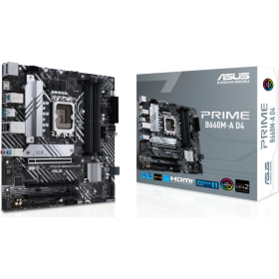 Asus PRIME B660M-A D4 - (90MB19K0-M0EAY0)