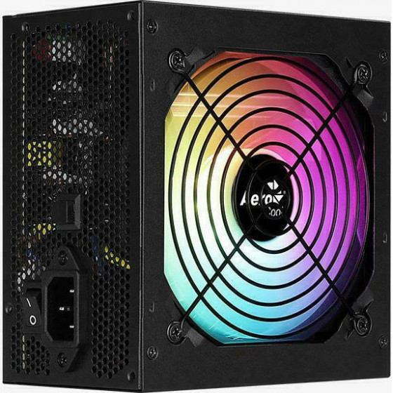 Aerocool KCAS 750W 80Plus Gold ARGB power supply unit - (AEROPGSKCAS+RGB750-G)