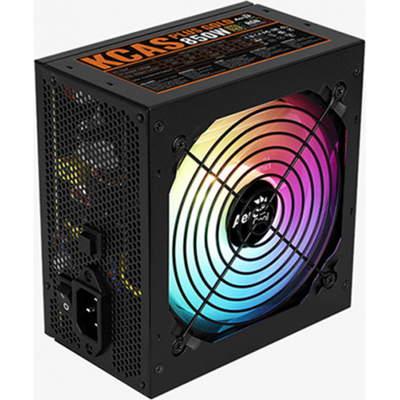 Aerocool KCAS 850W 80Plus Gold ARGB power supply unit - (AEROPGSKCAS+RGB850-G)