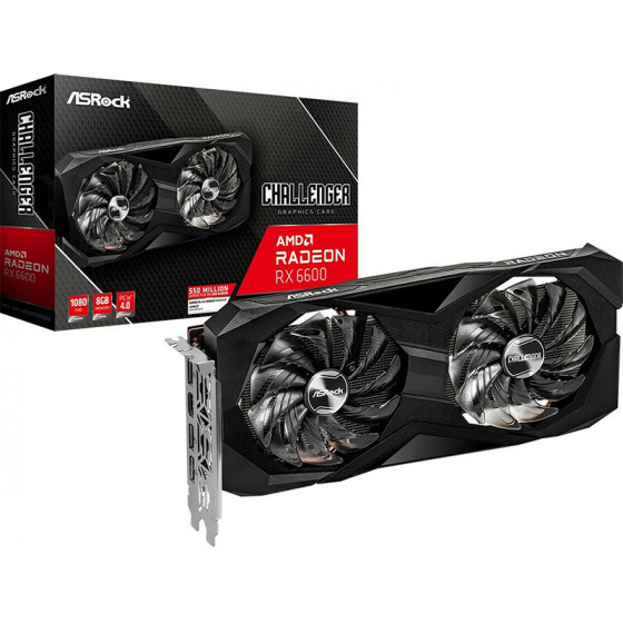 ASRock Radeon RX 6600 Challenger D 8GB - (90-GA2RZZ-00UANF)