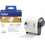 Brother DK-11202 Label Roll - Black on White, 62mm x 100mm - (DK11202)