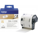 Brother DK-11209 Label Roll - Black on White, 29mm x 62mm - (DK11209)