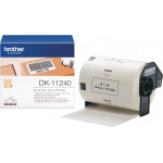 Brother DK-11240 Label Roll - Black on White, 102mm x 51mm - (DK11240)