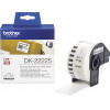 Brother DK-22225 Continuous Paper Label Roll - Black on White, 38mm wide - (DK22225)