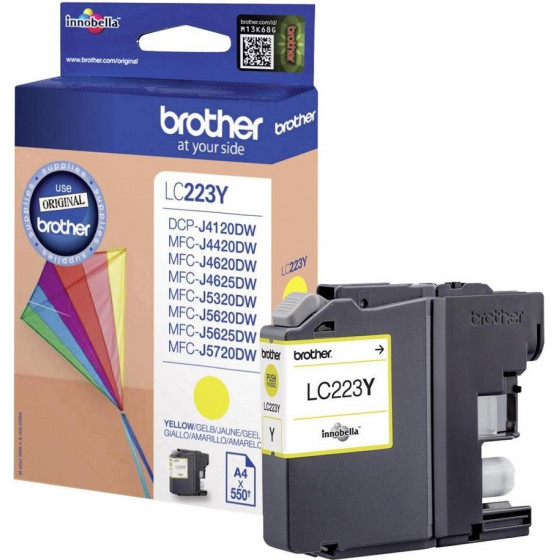 Brother ������ Inkjet LC-223 Yellow (LC-223Y) - (LC223Y)