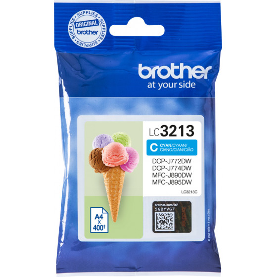 Brother ������ Inkjet LC-3213C Cyan (LC-3213C) - (LC3213C)
