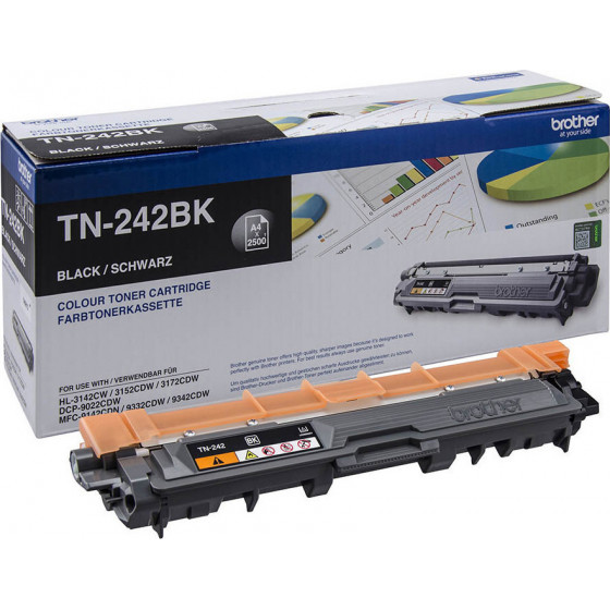 Brother Toner TN-242BK Black (TN-242BK) - (TN242BK)