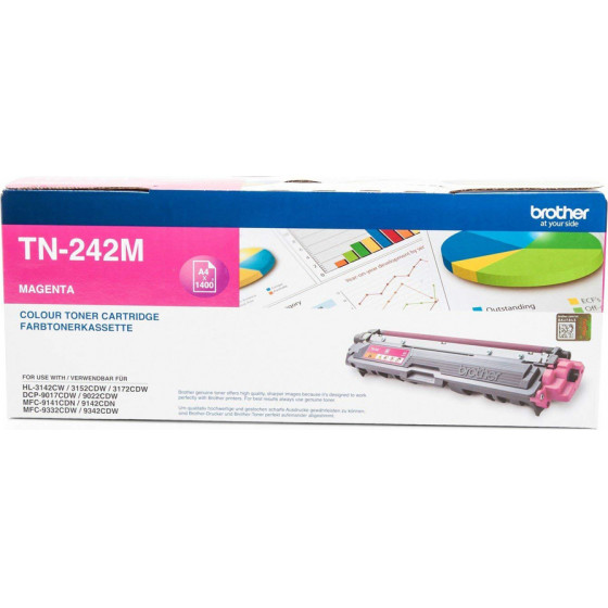 Brother Toner TN-242M Magenta (TN-242M) - (TN242M)